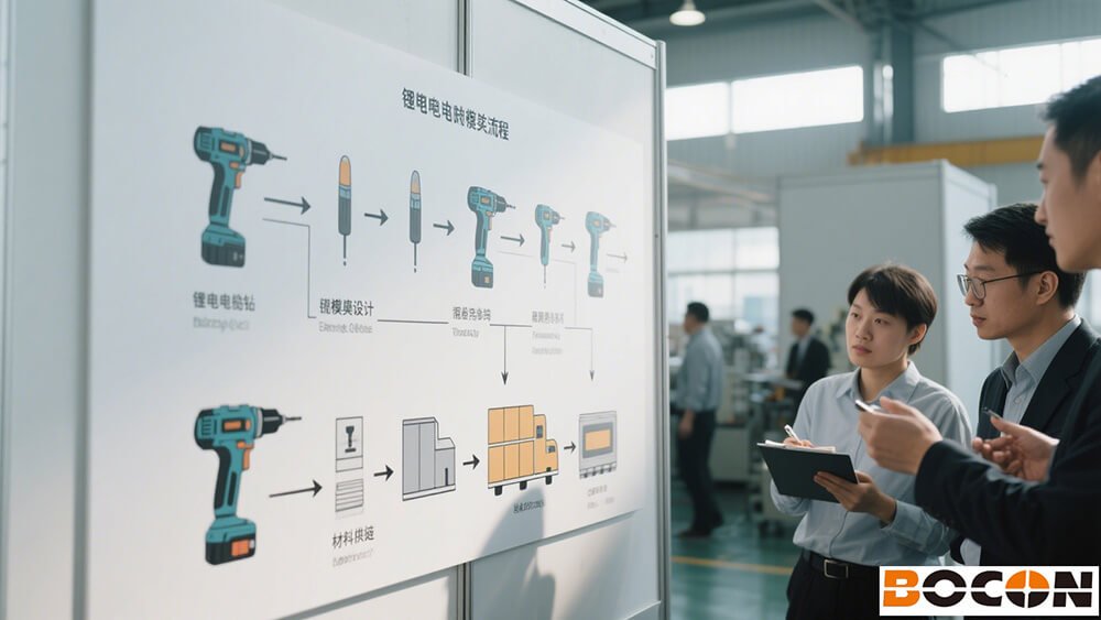4 picture of power tools Manufacturing Quality Control